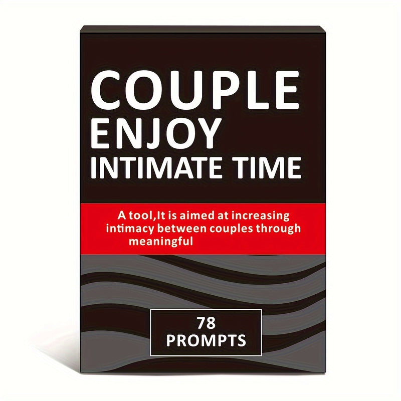1pc Couple Game Cards, Adult Board Games, Affectionate Dialogue to Build Deeper Intimate Relationships