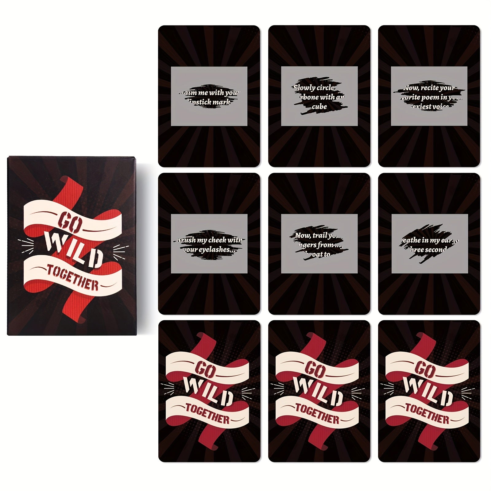 50pcs Intimate Moments Card Games for Couples