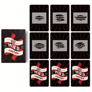 50pcs Intimate Moments Card Games for Couples