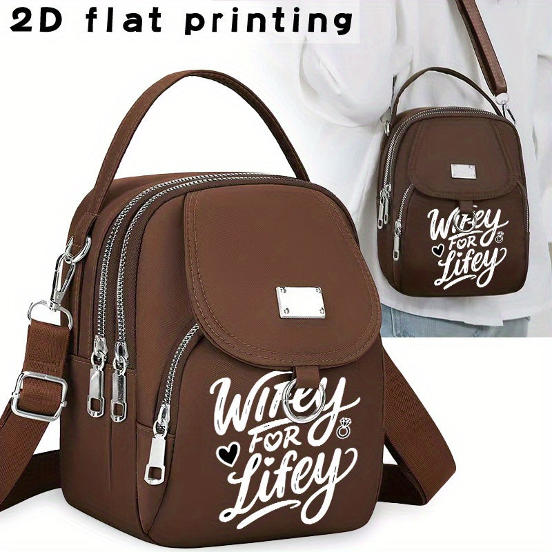 Forever Wife Bag Versatile Portable Casual Fun Bag Single Shoulder Outer Neutral Leisure