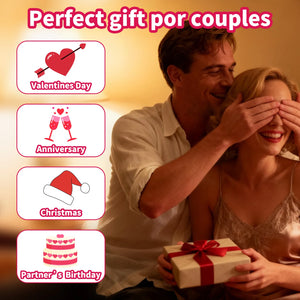 50PCS Card Couples Game Set, 8.9x6.4cm Challenge Cards, Perfect for Date Nights, Bedroom Fun, and Adult Parties