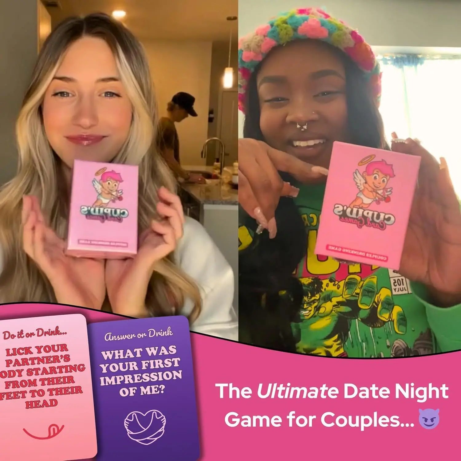 Cupid Card Game  Couples Game for Adult Dating Nights Bedroom Game for couples